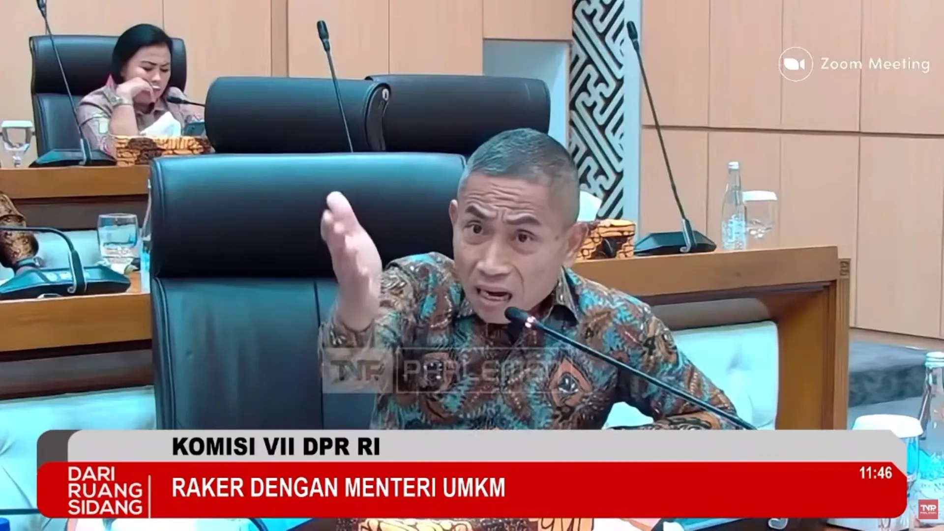 Anggota Komisi VII DPR RI, Yoyok Riyo Sudibyo (YT TVR PARLEMEN)