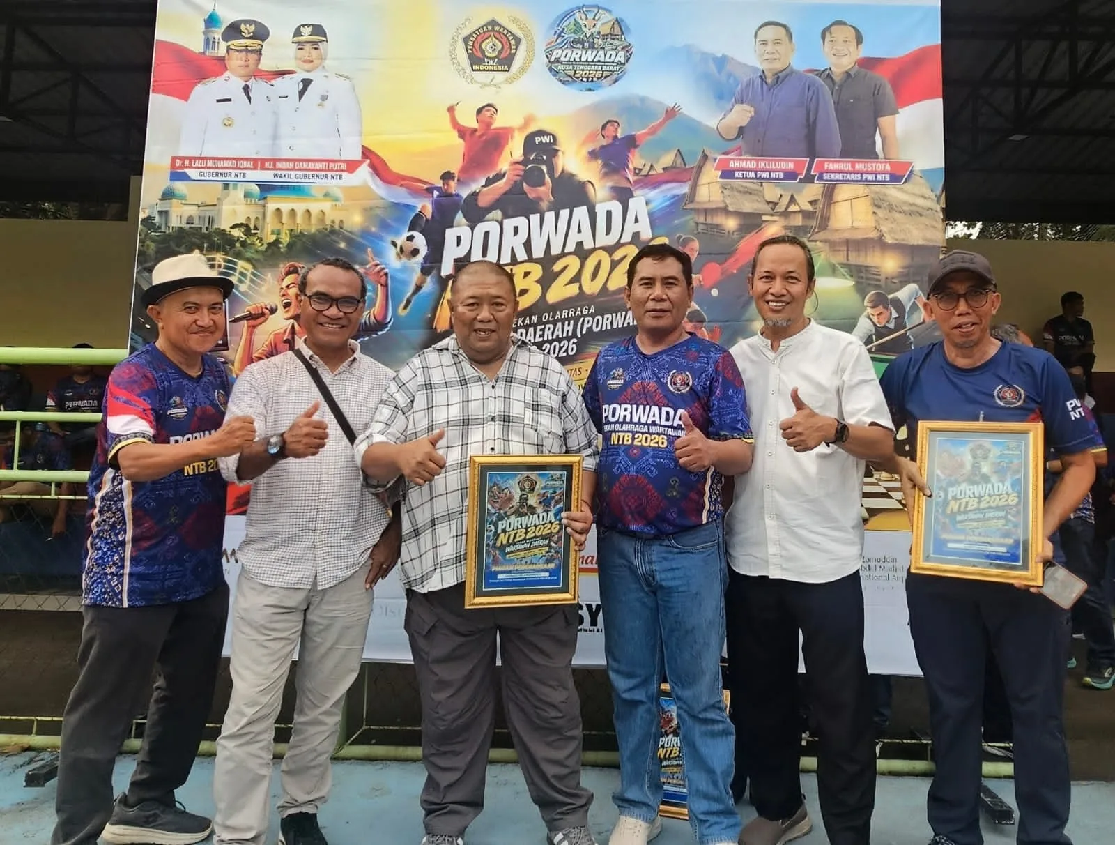 Pengumuman Karya Jurnalistik dan Fotografi Porwada NTB (Info Lombok/Muzakir)