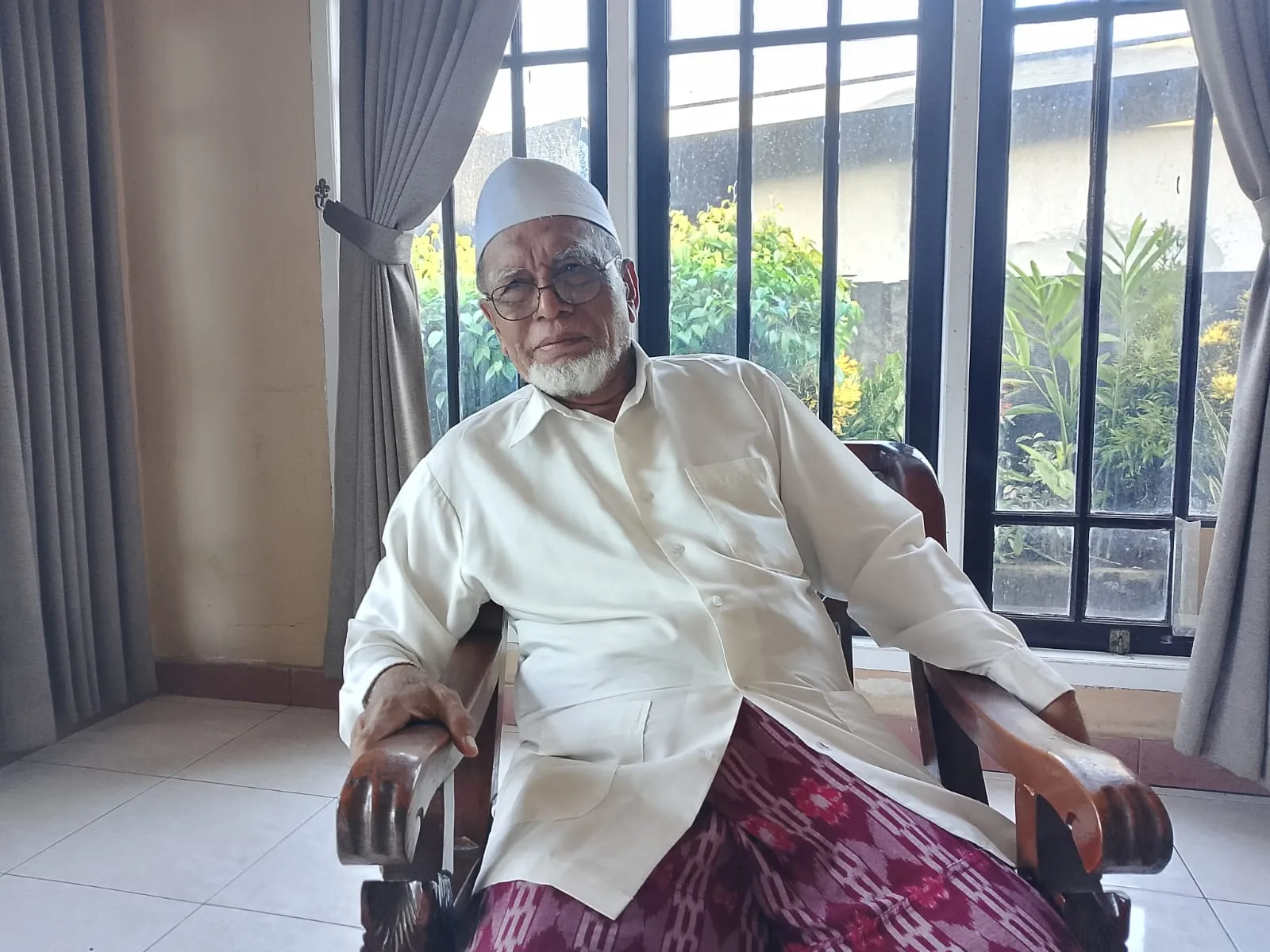 Ketua MUI Kabupaten Lombok Barat, TGH. Abdullah Mustafa (Muzakir/Info Lombok)