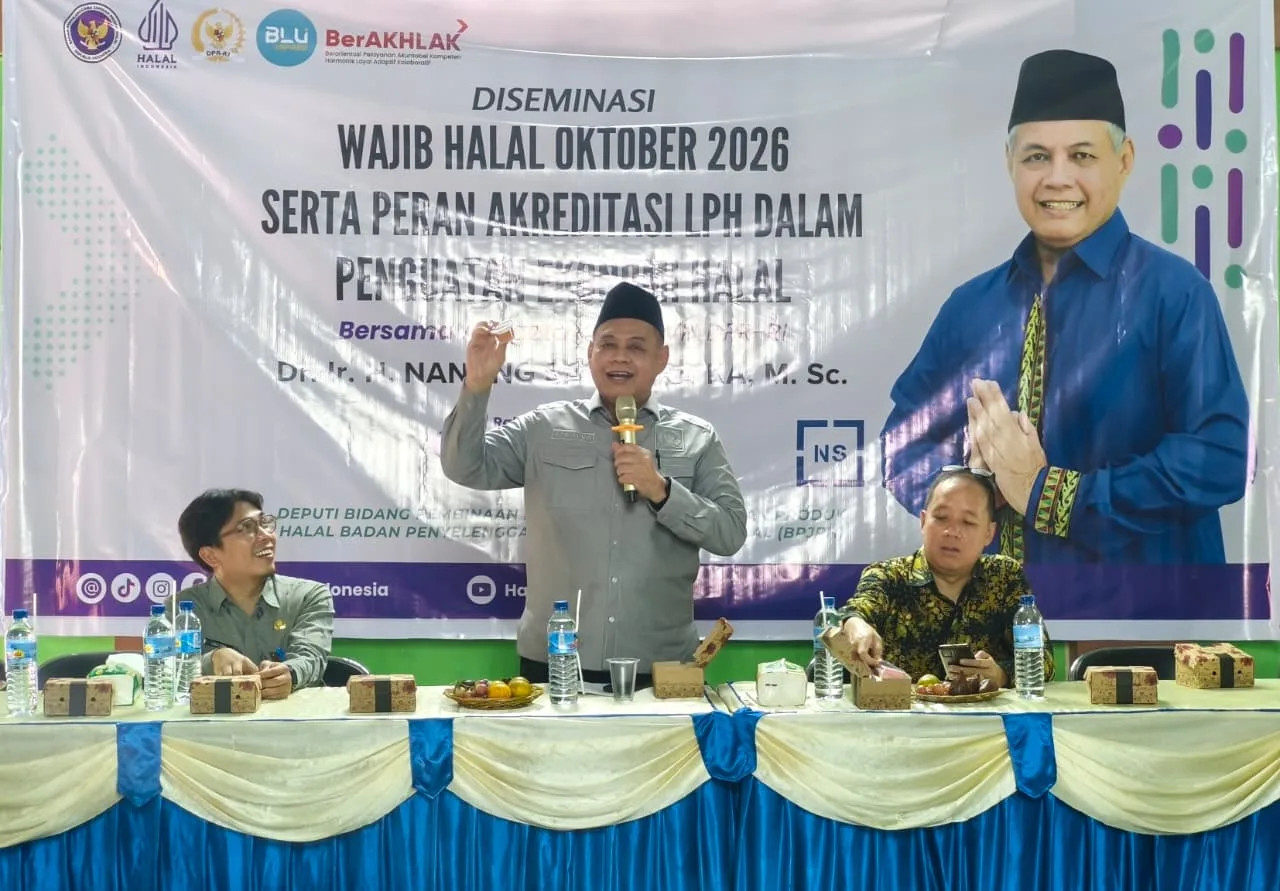 DPR RI H. Nanang Samodra Ultimatum Semua  Produk UMKM Harus Diserifikasi Halal 