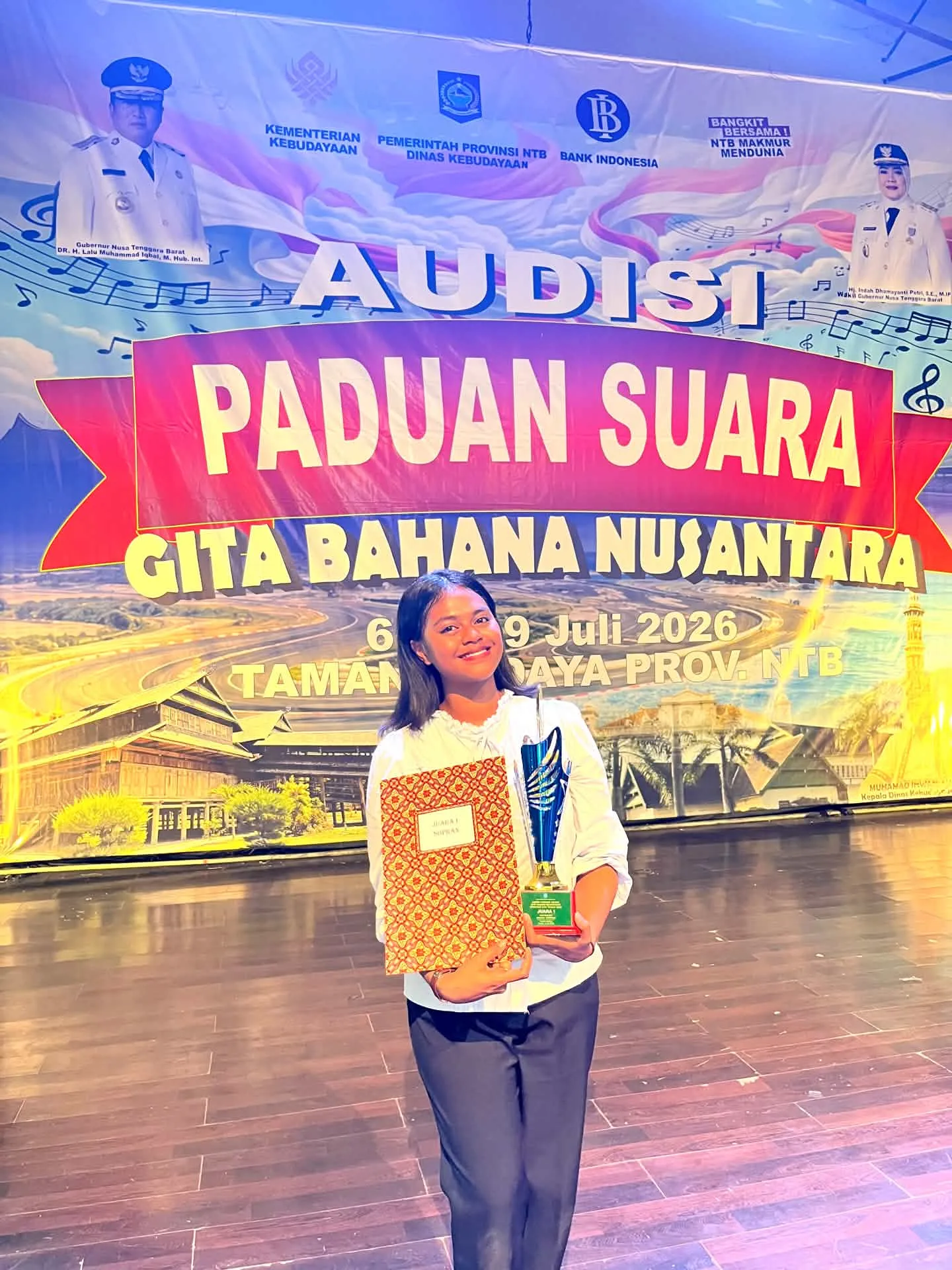 Josefina Alexandra Virena, mahasiswi Hukum Universitas Bumigora (Istimewa)