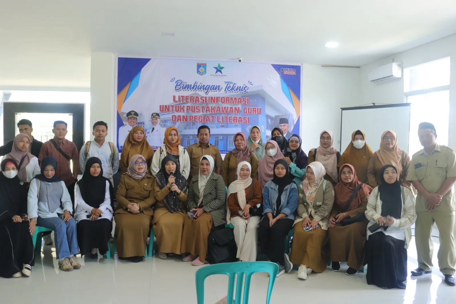 Disarpus Gencarkan Bimtek Literasi Dorong Minat Baca, Di Tengah Pemimpin Lobar Tersandung Korupsi 