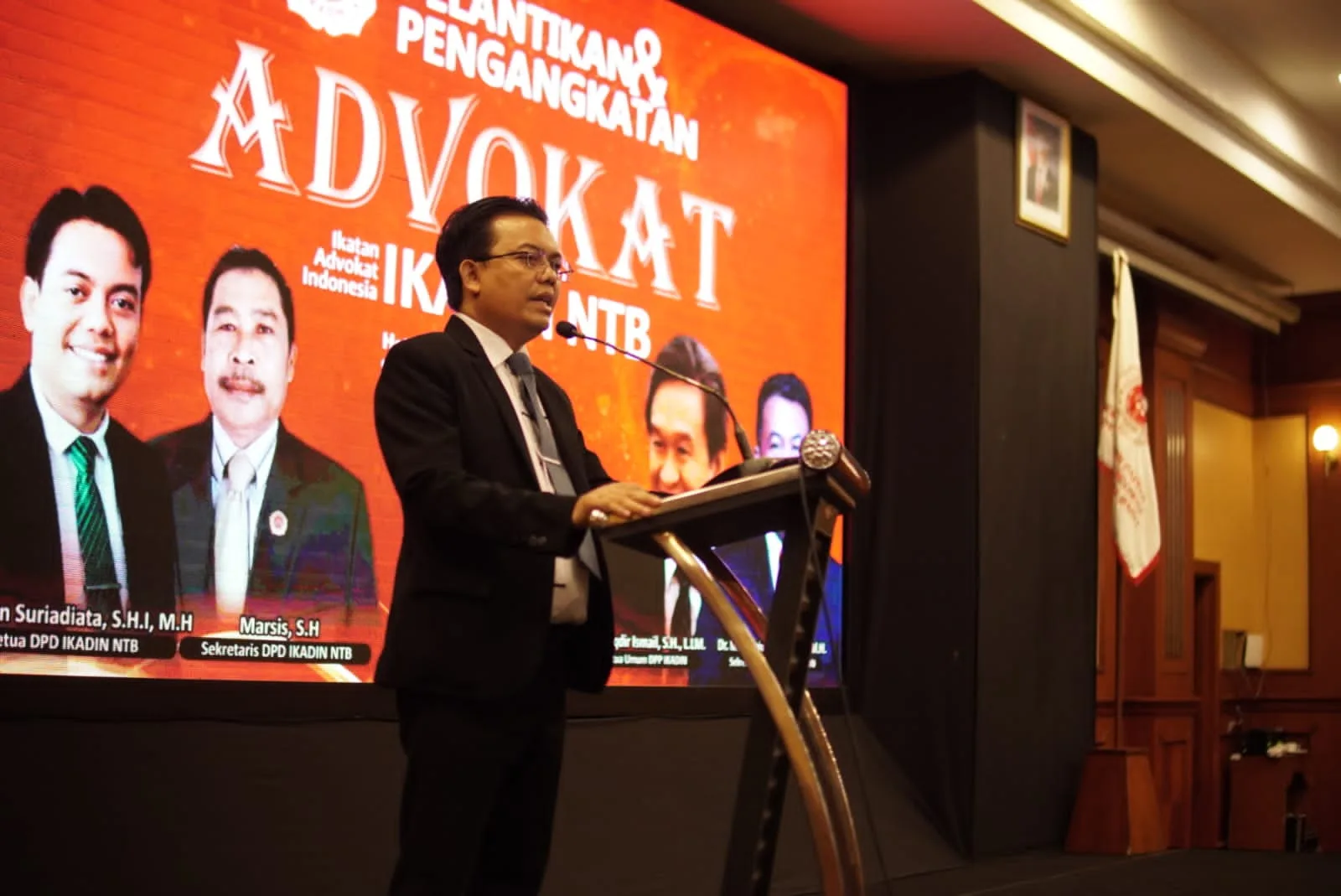 IKADIN NTB Kukuhkan 25 Advokat Baru, Dr. Irpan Tekankan Integritas dan Independensi