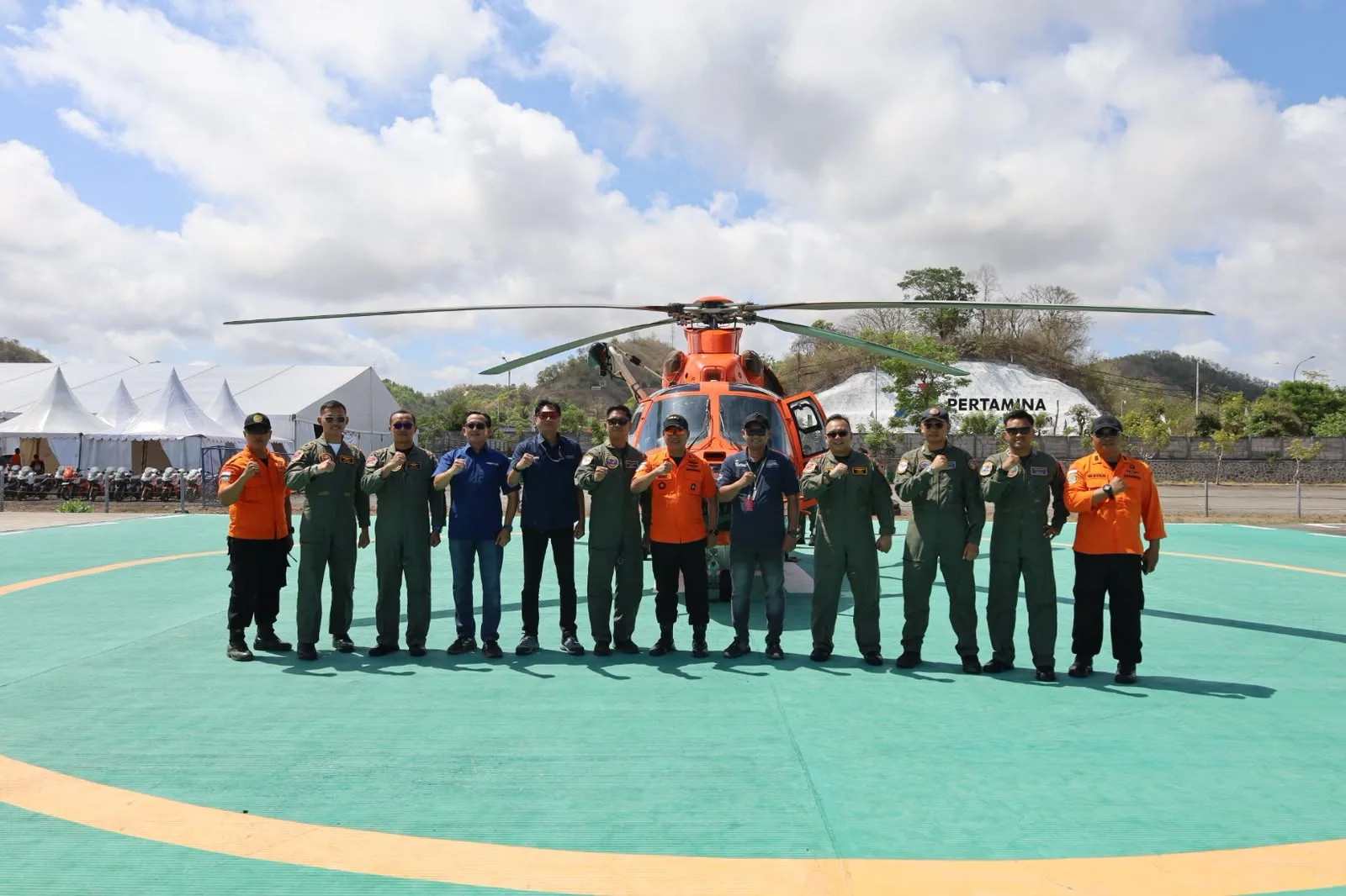 Basarnas Kerahkan Dua Unit Helikopter Untuk Antisipasi Evakuasi Medis Udara Selama Event MotoGP 2026