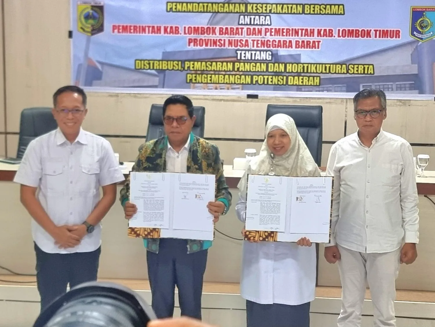 Lombok Barat Gandeng Lombok Timur Perkuat Ketahanan Pangan dan Kendalikan Inflasi