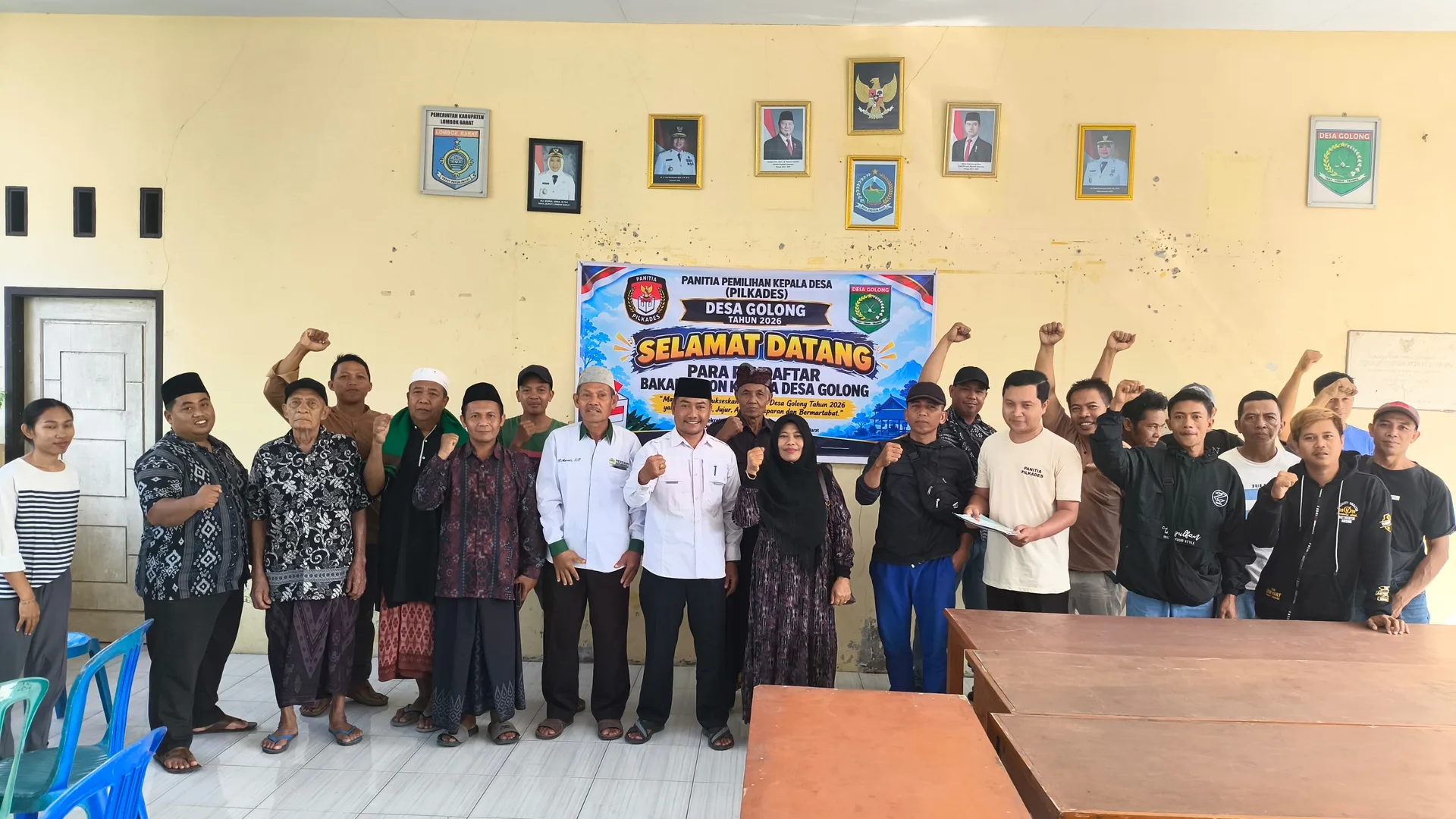Dedy Suhirman Resmi Daftar Bakal Calon Kades Golong, Taruhkan Status P3K untuk Pengabdian di Desa