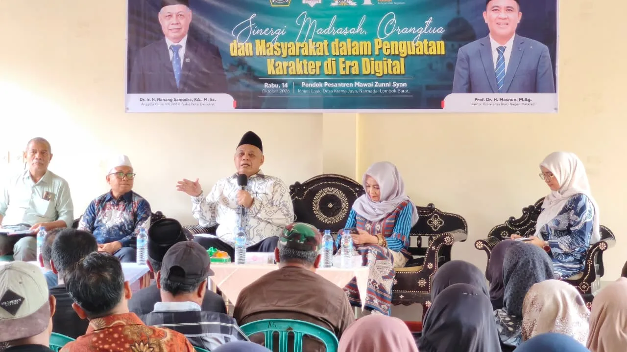 Ngopi Bareng DPR RI Nanang Samodra Tekankan Pengawasan Madrasah Dan Orang Tua Di Ruang Digital 